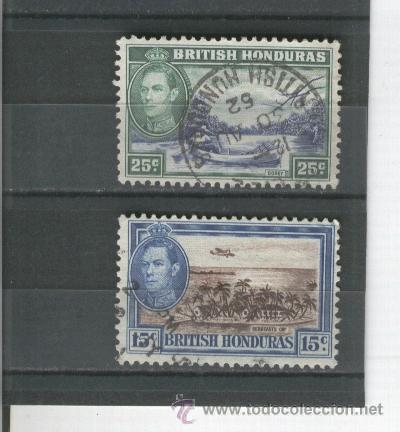 Briefmarken: BRITISH HONDURAS HONDURAS BRITANICAS SELLOS PAISES EXOTICOS RAROS.STAMPS