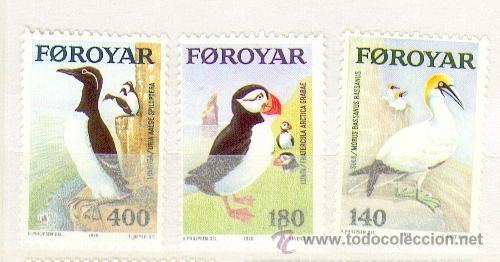 Sellos: Ihas Faroe ** & Aves 1978 ** (Yv.30)