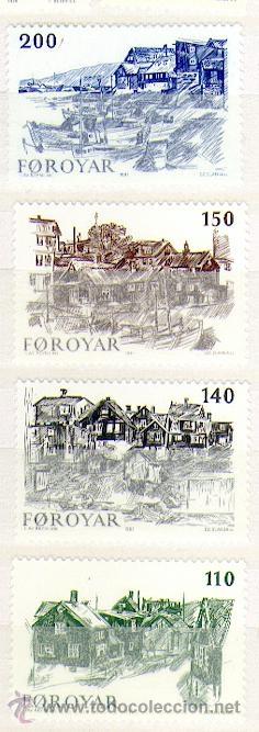 Sellos: Ihas Faroe ** & Vila Torshavn 1981 ** (Yv.53)