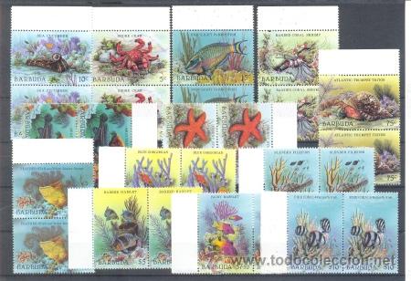 Sellos: BARBUDA. YVERT 893/905 ** - Foto 1