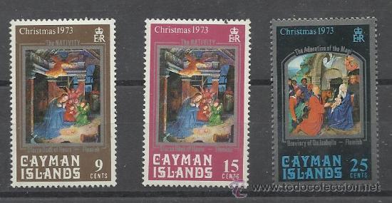Sellos: SERIE DE NAVIDAD DE LAS ISLAS CAIMAN - Foto 1