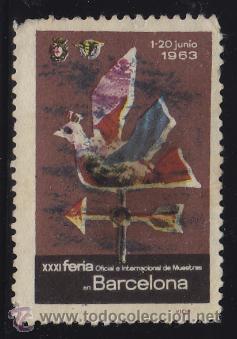 Briefmarken: VI&Ntilde;ETA XXXI FERIA NACIONAL DE BARCELONA . 1963