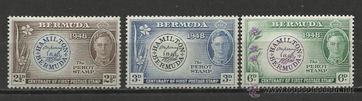 Sellos: SERIE COMPLETA NUEVA DE BERMUDA N&ordm; 125/127 - Foto 1