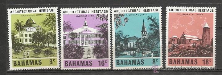 Sellos: SERIE NUEVA DE BAHAMAS  N&ordm; 418/421 - Foto 1