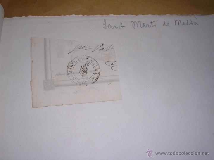 Selos: SANT MARTI DE MALDA TAMPON SELLO S.XIX ,INSTITUCIONES O AYUNTAMIENTO - 1 -
