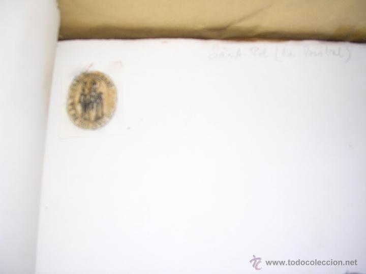 Sellos: SANT POL ( LA BISBAL ) SELLO TAMPON INSTITUCION S.XIX