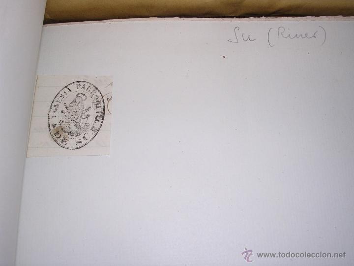 Stamps: SU -( RINER ) SELLO TAMPON INSTITUCION , S.XIX