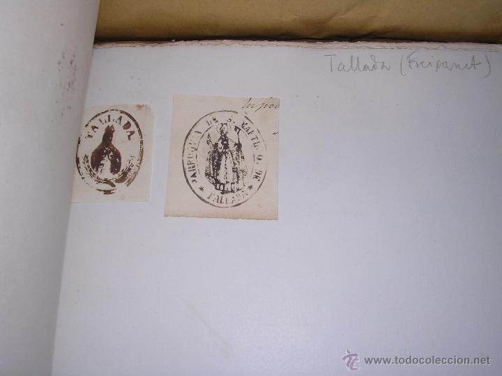 Stamps: TALLADA (FREIXANET ) 2 SELLOS TAMPON INSTITUCIONES - S. XIX