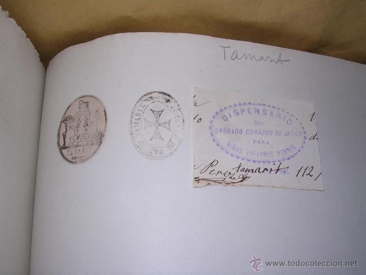 Stamps: TAMARIT - 3 SELLOS TAMPONES , AYUNTAMIENTO , INSTITUCIONES .S.XIX
