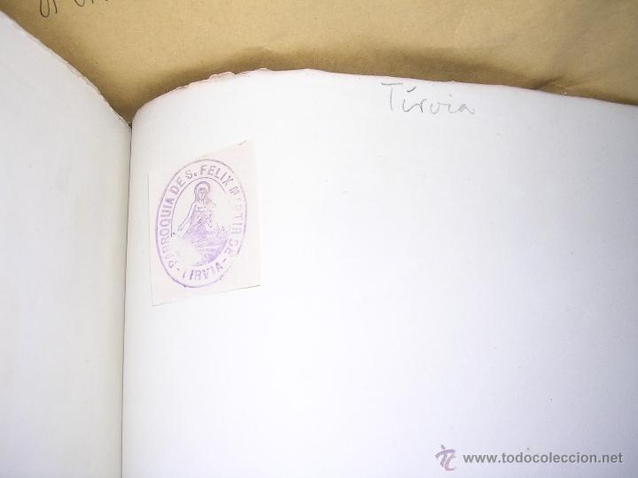 Stamps: TIRVIA - SELLO TAMPON INSTITUCION -S.XIX