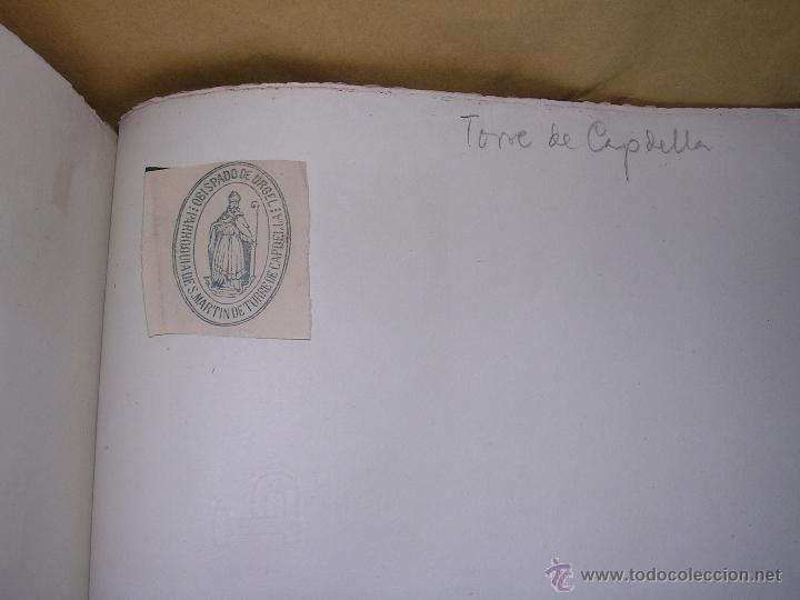 Selos: TORRE DE CAPDELLA .SELLO TAMPON INSTITUCIONES -S.XIX