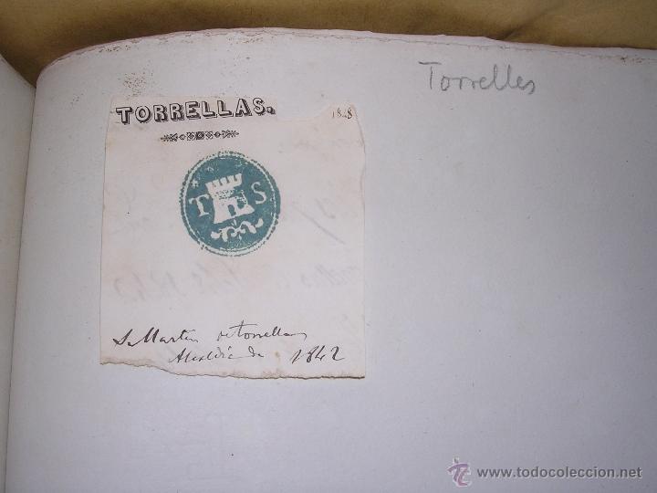Francobolli: SAN MARTI DE TORRELLAS - TORRELLES - SELLO TAMPON AYUNTAMIENTO S.XIX