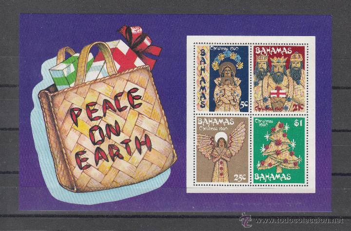 Sellos: bahamas hb 30 sin charnela, navidad, - Foto 1
