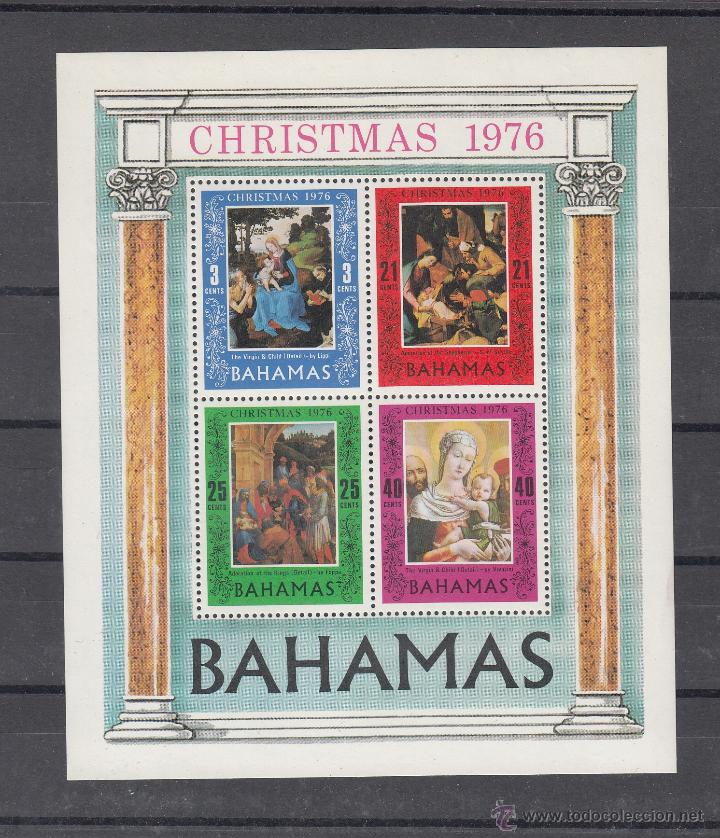 Sellos: bahamas hb 18 sin charnela, navidad, - Foto 1