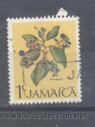 Stamps: Jamaica- flores