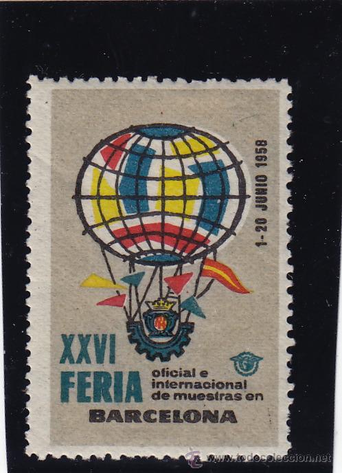 Briefmarken: VI&Ntilde;ETA * - XXVI FERIA MUESTRA INTERNACIONAL .BARCELONA 1958