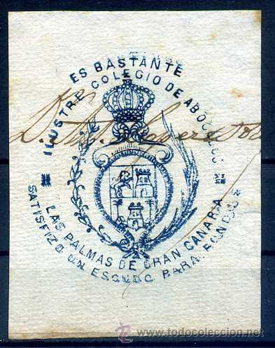Timbres: fiscal colegio de abogados las palmas de gran canaria
