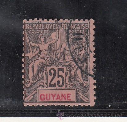 Sellos: guyana francesa  37 usada, - Foto 1