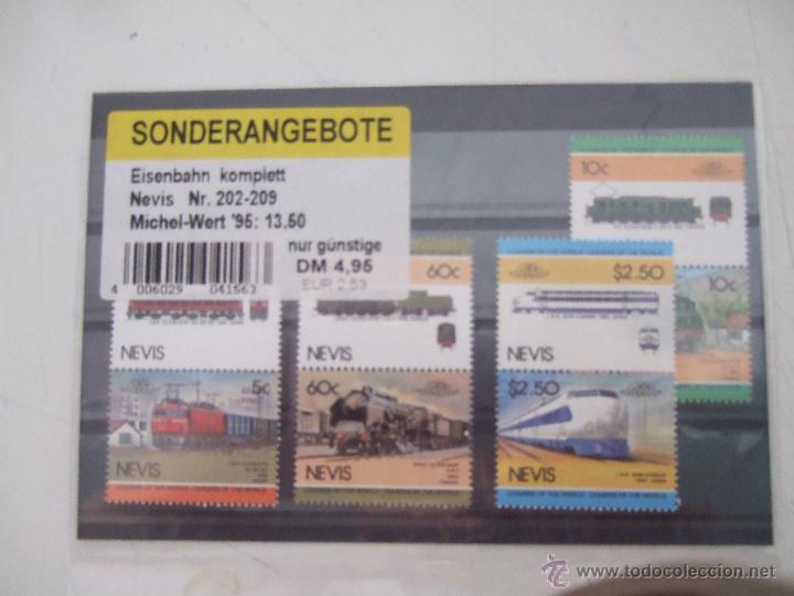 Sellos: SELLOS DE TRENES DISTINTAS &Eacute;POCAS. - Foto 1