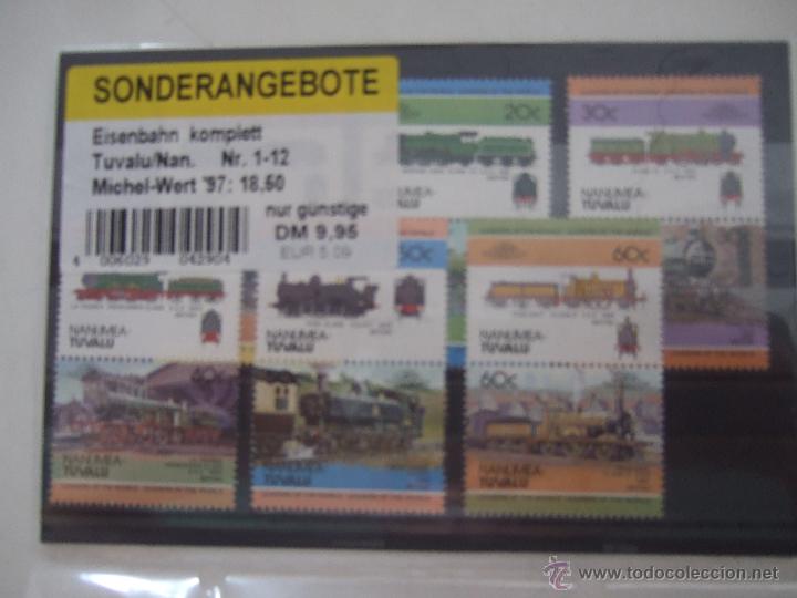 Sellos: SELLOS DE TRENES. - Foto 1