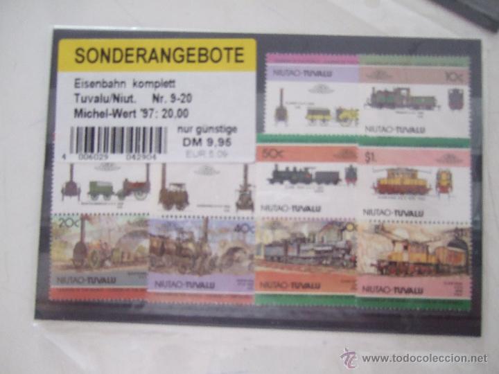 Sellos: SELLOS DE TRENES. - Foto 1