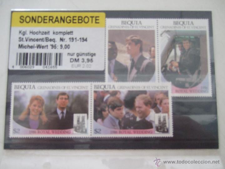 Sellos: SELLOS BODA REAL 1986 - Foto 1