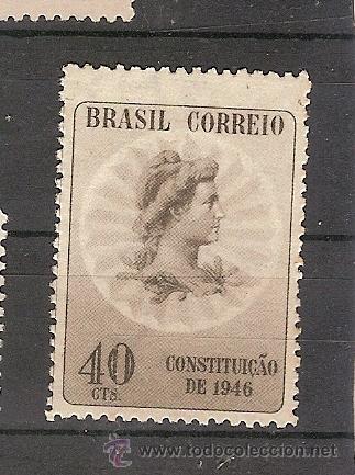 Sellos: Brasil * & Nova Constitui&ccedil;&atilde;o 1946 (439) - Foto 1