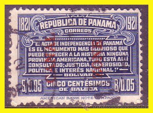 Sellos: PANAM&Aacute; (CANAL ZONE) 1920 Yvert n&ordm;  49 (o) - Foto 1