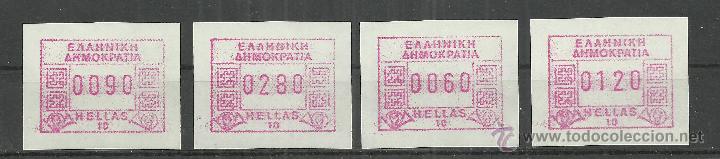 Sellos: GRECIA ATM 4 V - Foto 1