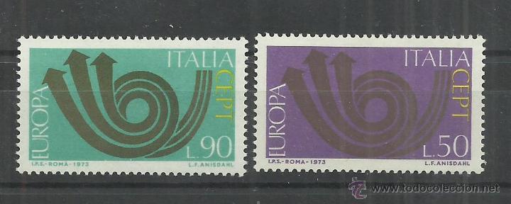 Sellos: ITALIA EUROPA CEPT 1973 - Foto 1