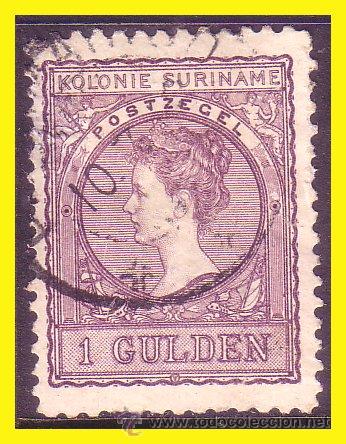 Sellos: SURINAM 1904 IVERT n&ordm; 56 (o) - Foto 1