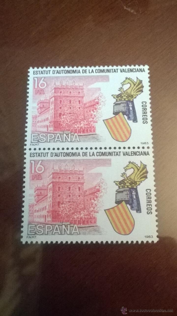 Sellos: SELLOS DEL ESTATUTO DE AUTONOMIA DE VALENCIA - Foto 2