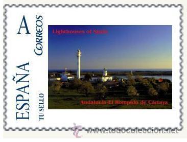 Stamps: TU SELLO ESPA&Ntilde;A FARO DE ANDALUCIA-El Rompido de Cartaya