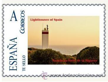 Stamps: TU SELLO ESPA&Ntilde;A-FAROS DE ANDALUCIA-Torre de la Higuera