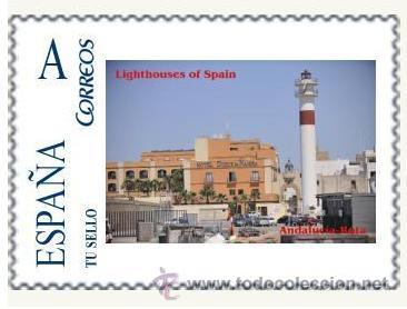 Stamps: TU SELLO ESPA&Ntilde;A-FAROS DE ANDALUCIA-- Rota