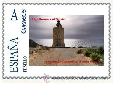 Stamps: TU SELLO ESPA&Ntilde;A-FAROS DE ANDALUCIA-Caraminal