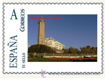 Stamps: TU SELLO ESPA&Ntilde;A-FAROS DE ANDALUCIA-Punta de la doncella