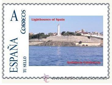 Stamps: TU SELLO ESPA&Ntilde;A-FAROS DE ANDALUCIA-Calaburras