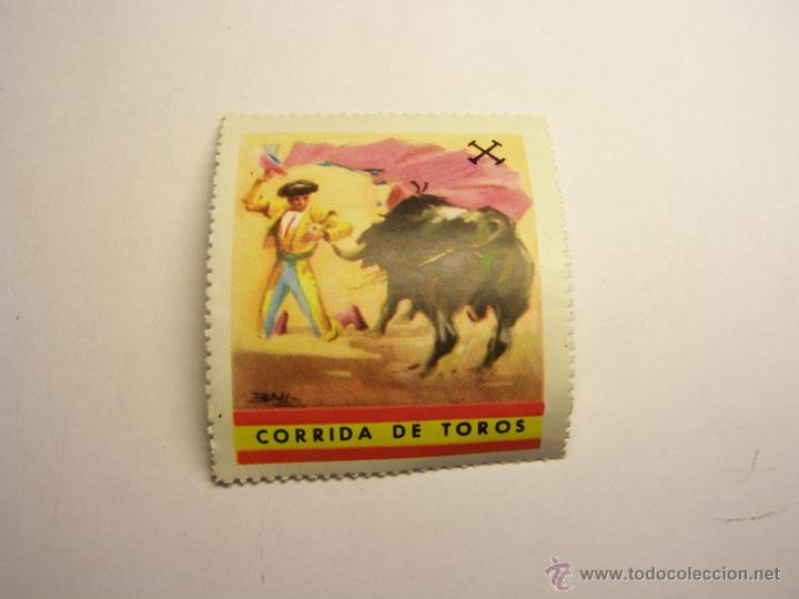 Briefmarken: Vi&ntilde;eta antigua de tem&aacute;tica taurina, toros. n&ordm; 2