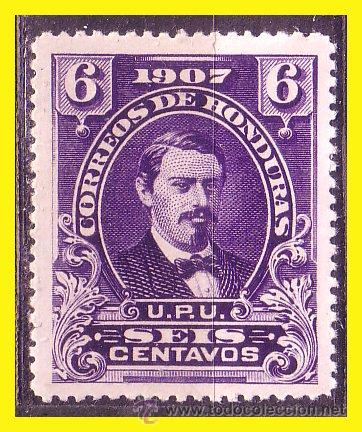 Sellos: HONDURAS  1907 IVERT n&ordm; 103 * - Foto 1