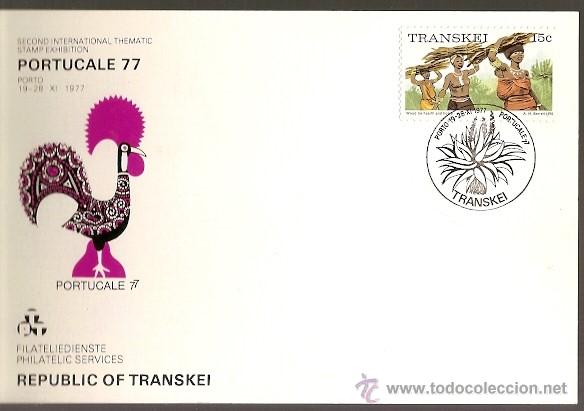 Timbres: Sud&aacute;frica & Expo. Filat&eacute;lica PORTUCALLE, Edi&ccedil;&atilde;o Conjunta 1977 (3)