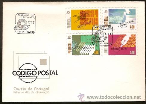 Sellos: Portugal & FDC Lan&ccedil;amento do C&oacute;digo Postal, Lisboa 1978 (1404) - Foto 1