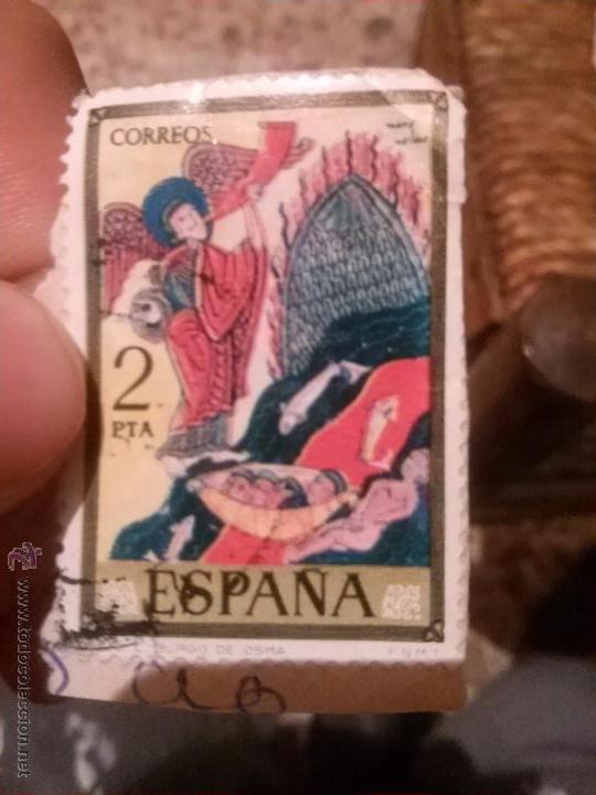 Sellos: Sello 2 pta espa&ntilde;a de correos, borgo de osma - Foto 1