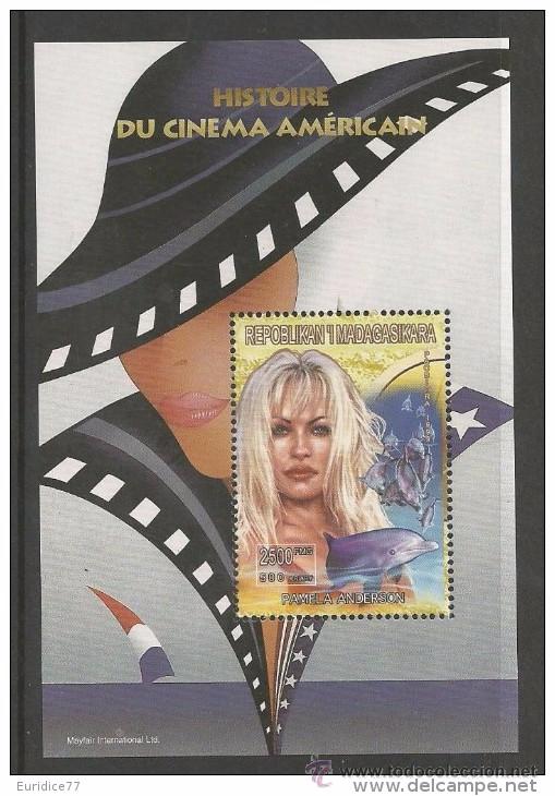 Sellos: HOJA BLOQUE  PAMELA ANDERSON - Foto 1