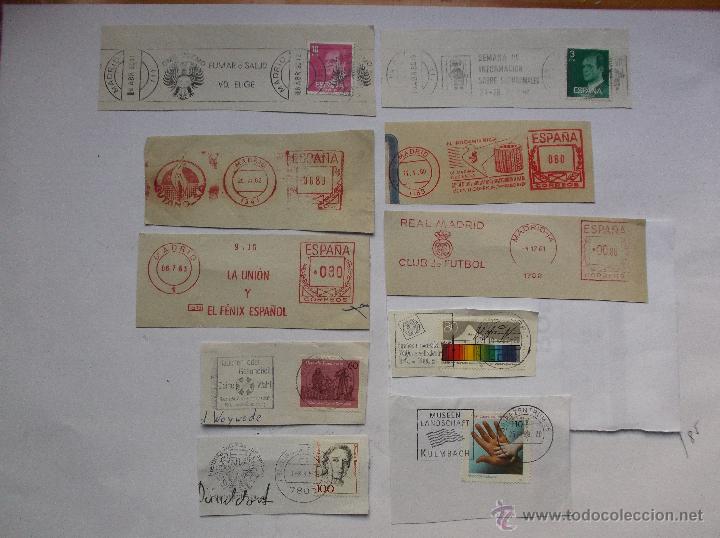 Francobolli: LOTE DE 50 UNIDADES DE MATASELLOS CON PROPAGANDA ESPA&Ntilde;OLA Y EXTRANJERA.