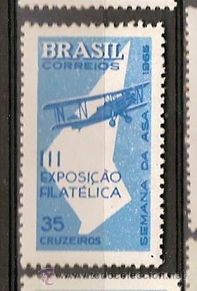 Sellos: Brasil * & III Edici&oacute;n de la Semana del Ala 1965 (785) - Foto 1