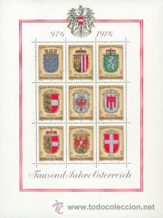 Sellos: Austria ** & Castillos y Escudos 1976 (9) - Foto 1
