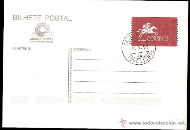 Timbres: Portugal & Inteiro Postal, Correio Postal 1993 (107)