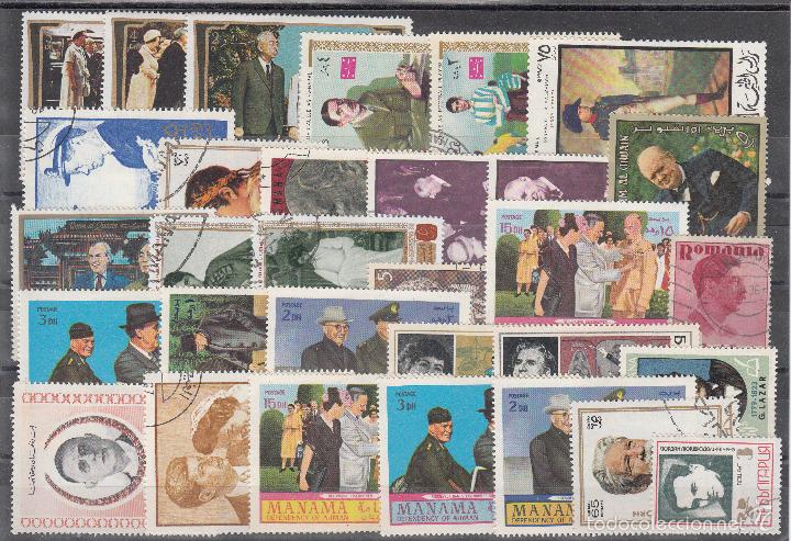 Timbres: LOTE DE 31 SELLOS DE BUENA CALIDAD DE PERSONAJES.