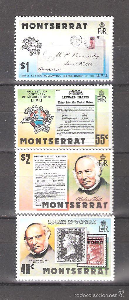 Sellos: MONTSERRAT 407/10** Centenarios. Serie completa - Foto 1